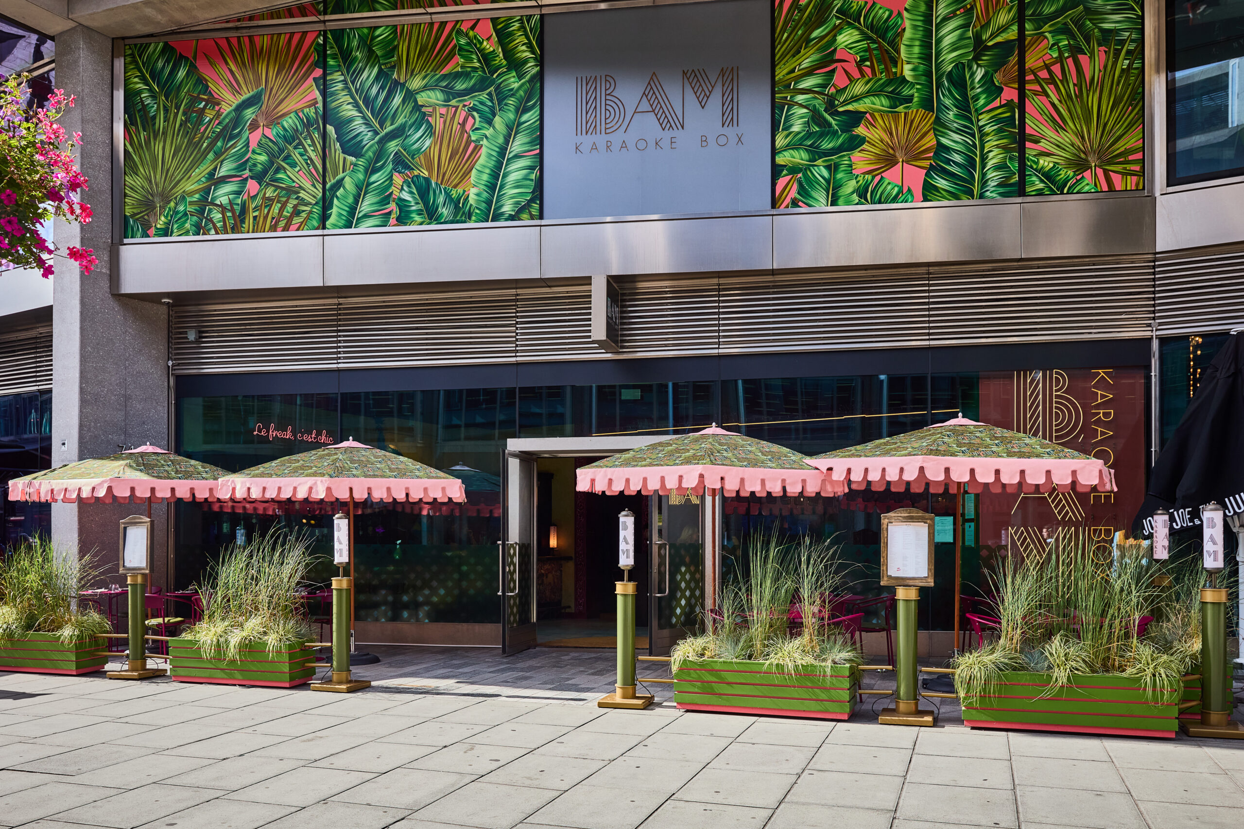 BAM Karaoke Bar terrace