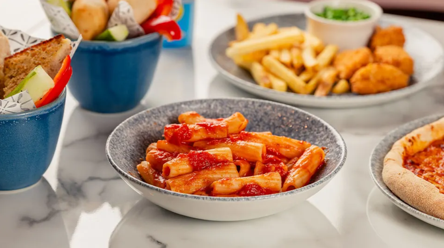 Bella Italia children's menu