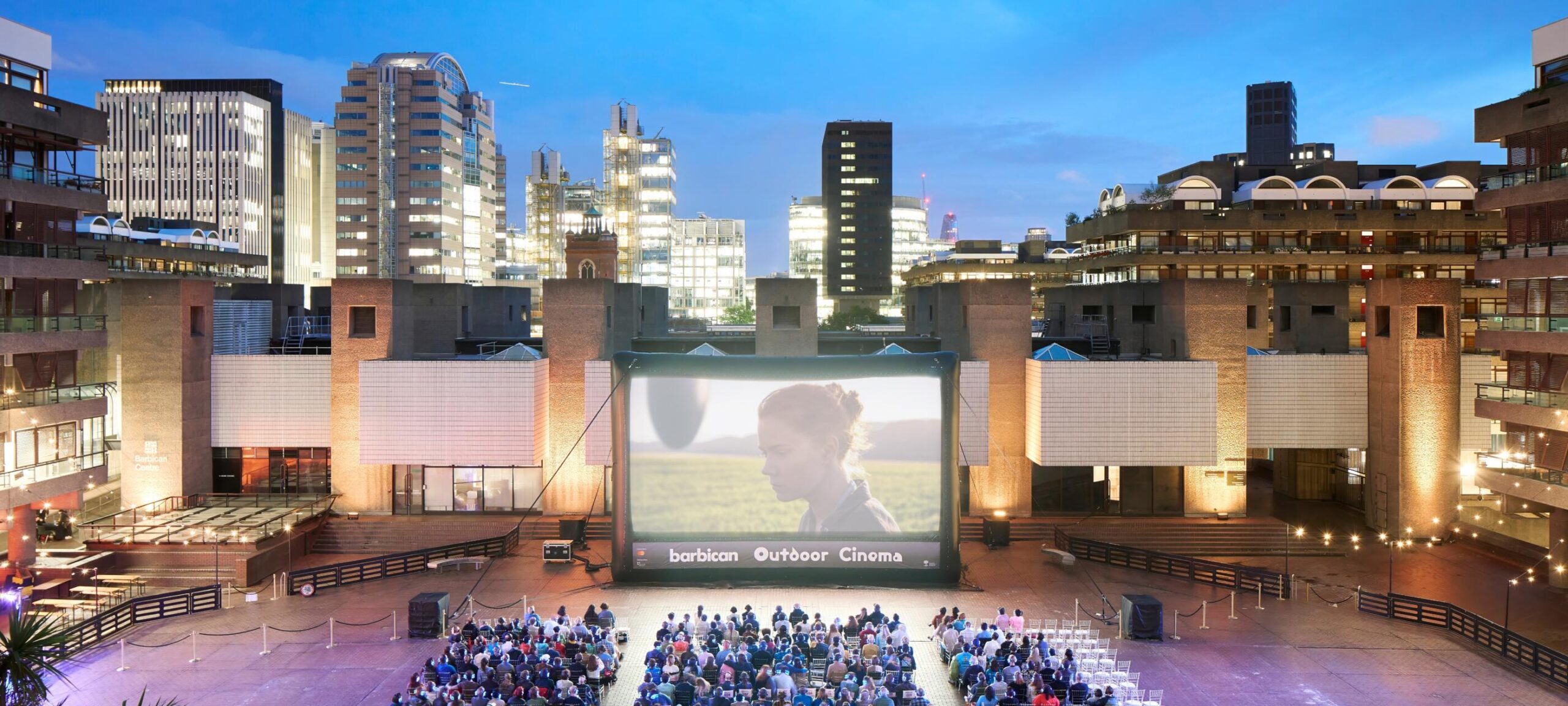 Barbican Centre outdoor cinema