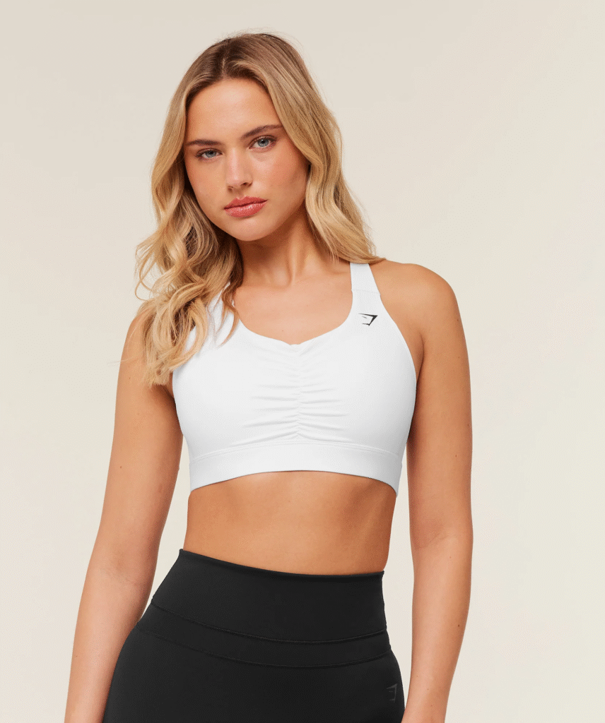 Gymshark High Support Ruched Sports Bra