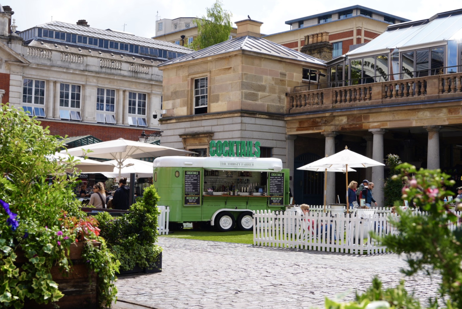 Passport to Norway festival food truck in covent garden