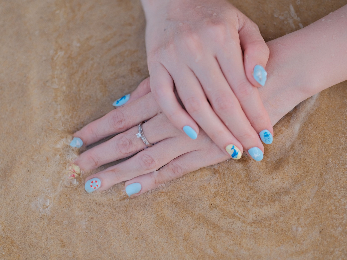 The summer nail trends set to define 2026 — including Hailey Bieber's matching mani moment