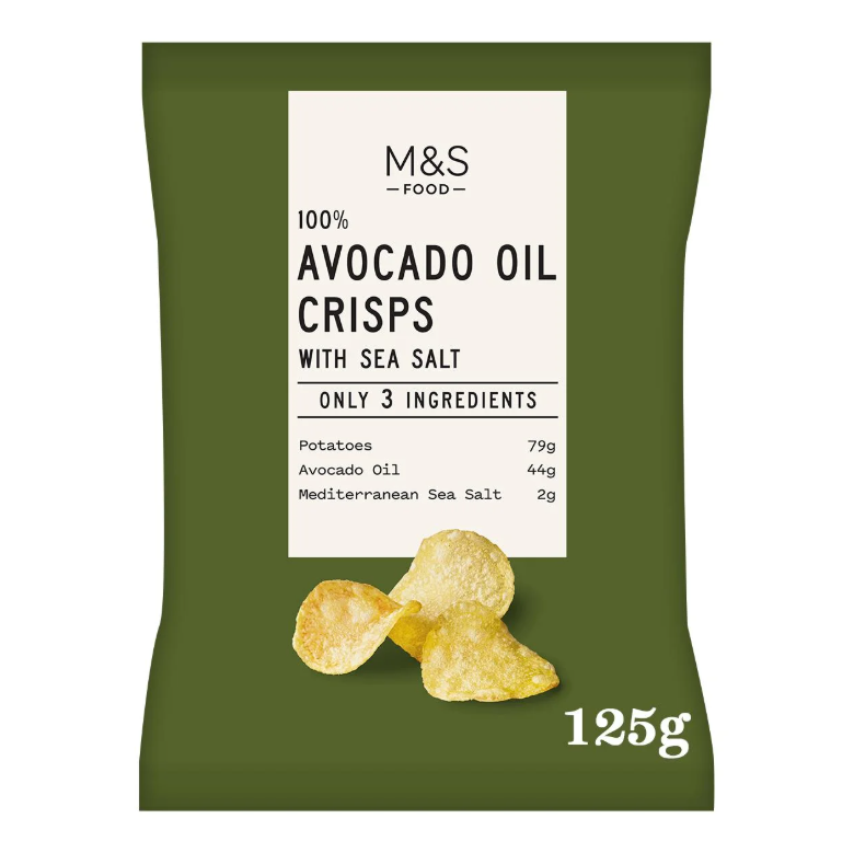 Only 3 Ingredients Avocado Oil Crisps with Mediterranean Sea Salt