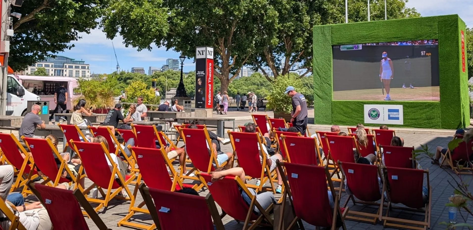 The National Theatre Wimbledon big screen