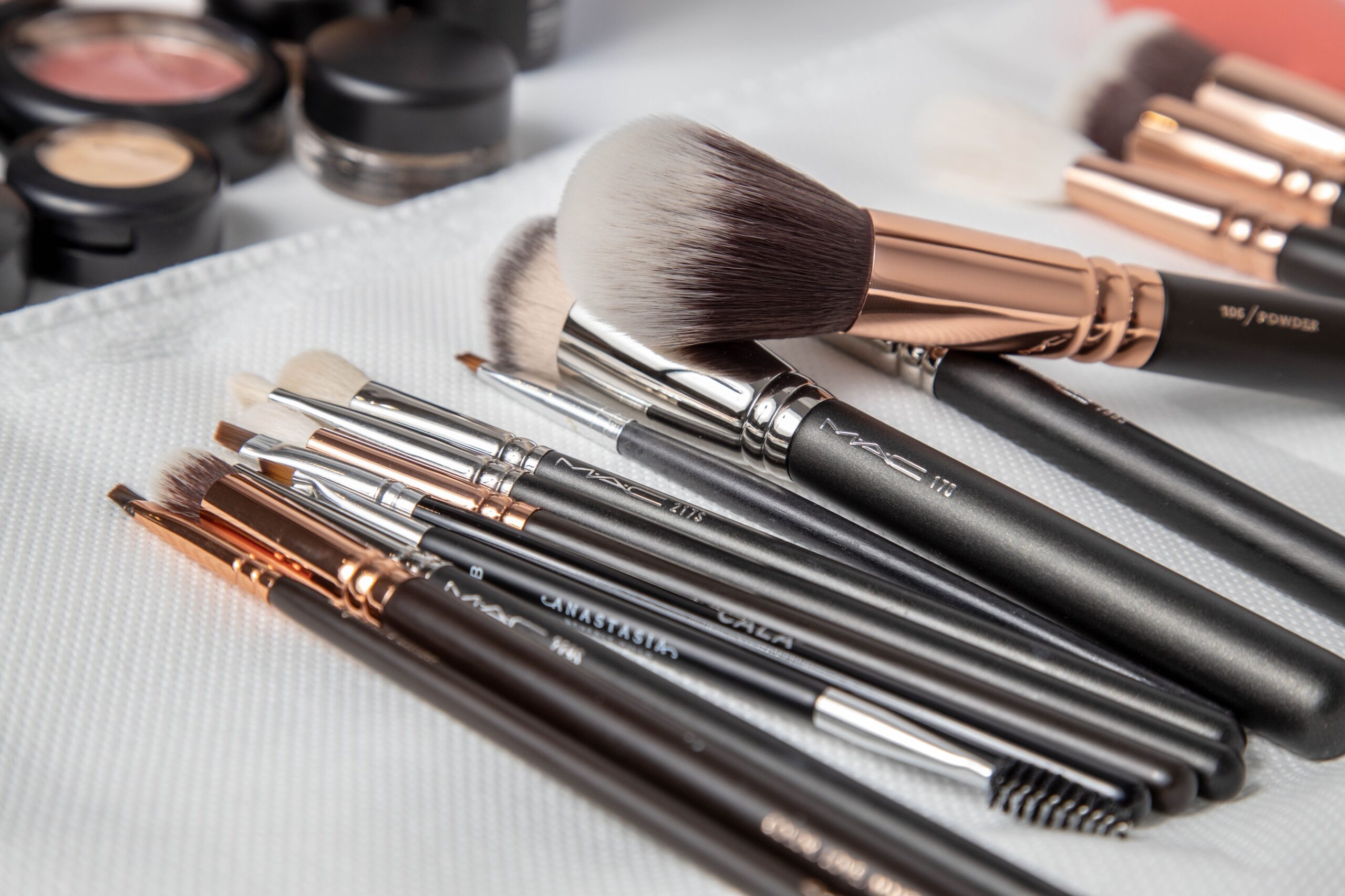 MAC Cosmetics makeup brushes