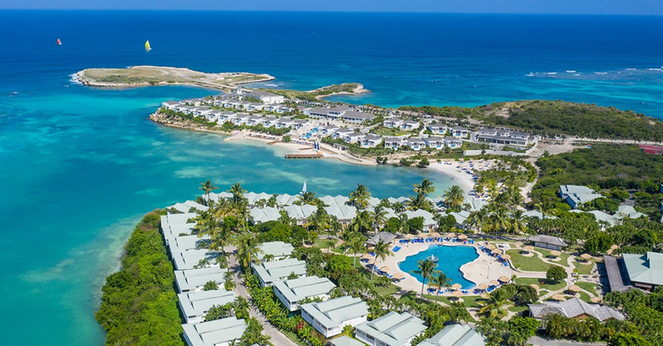 Aerial view of The Verandah Resort and Spa, Antigua