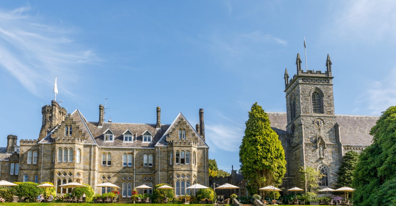 Exterior shot of Ashdown Park Hotel and Country Club