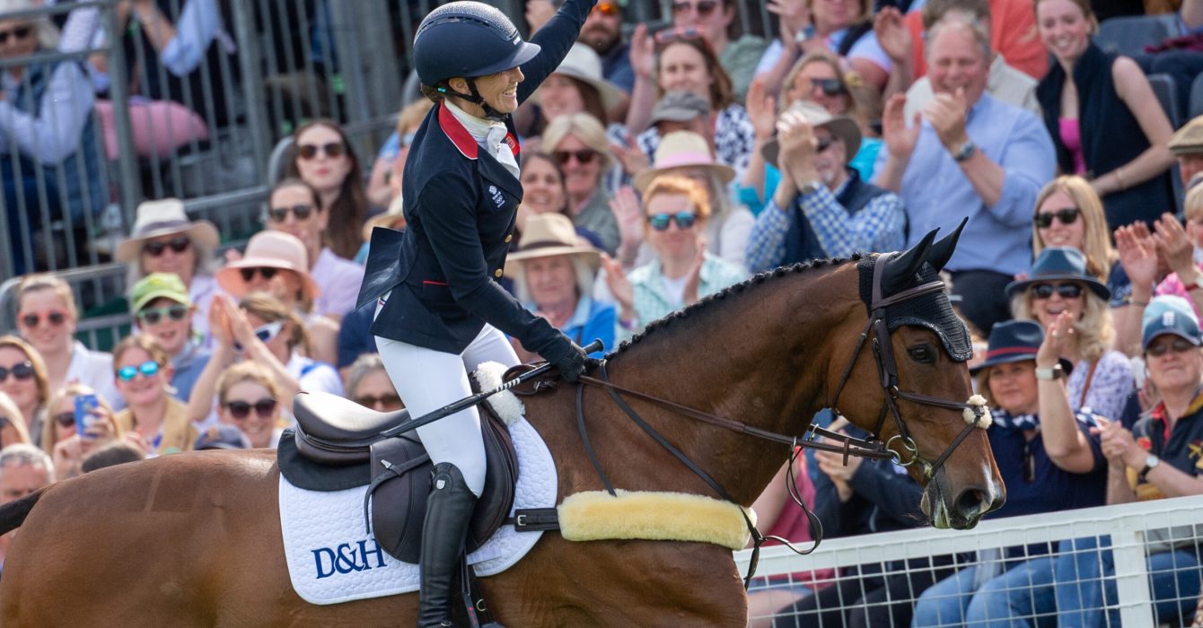 Laura Collett (GBR) & London 52 - Jumping - Badminton Horse Trials 2022 - Badminton House, Gloucestershire, United Kingdom - 08 May 2022