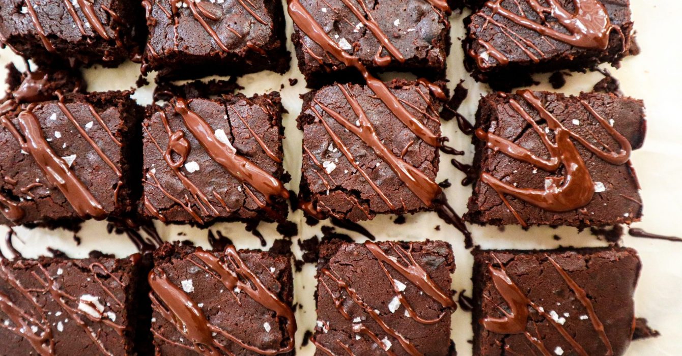 Madeleine Shaw's Black bean brownies from her best-selling cookbook Get The Glow