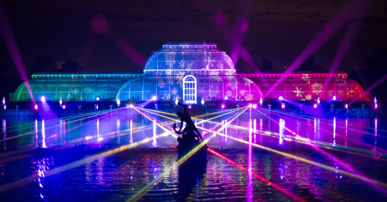 Dazzling illuminations at Kew Gardens