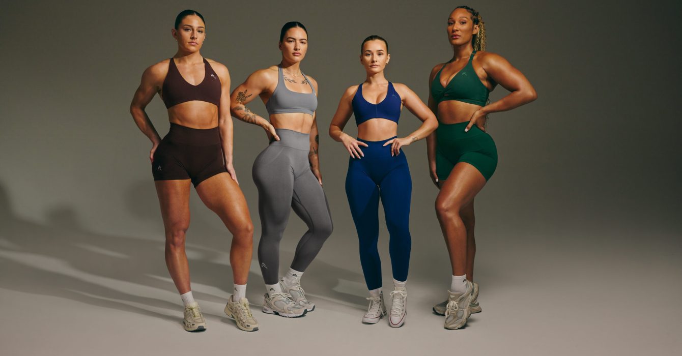 Oner Active athletes posing in the Hybrid Collection