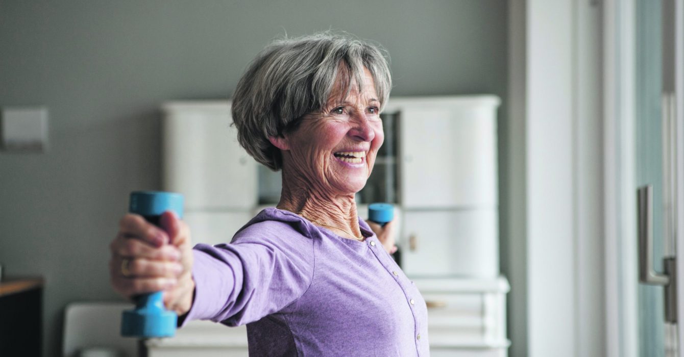 Lifting weights has been shown to ease anxiety and reduce depression