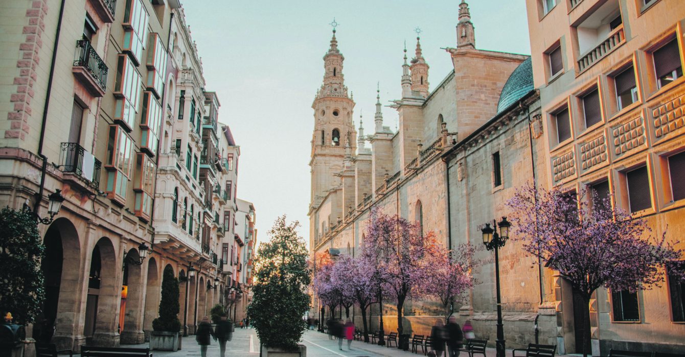 Streets in Logroño, Spain. Getty