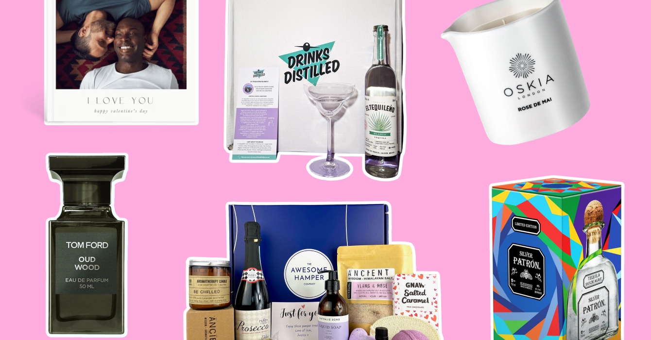 A selection of Valentine's Day gifts featured in the Living360 article.