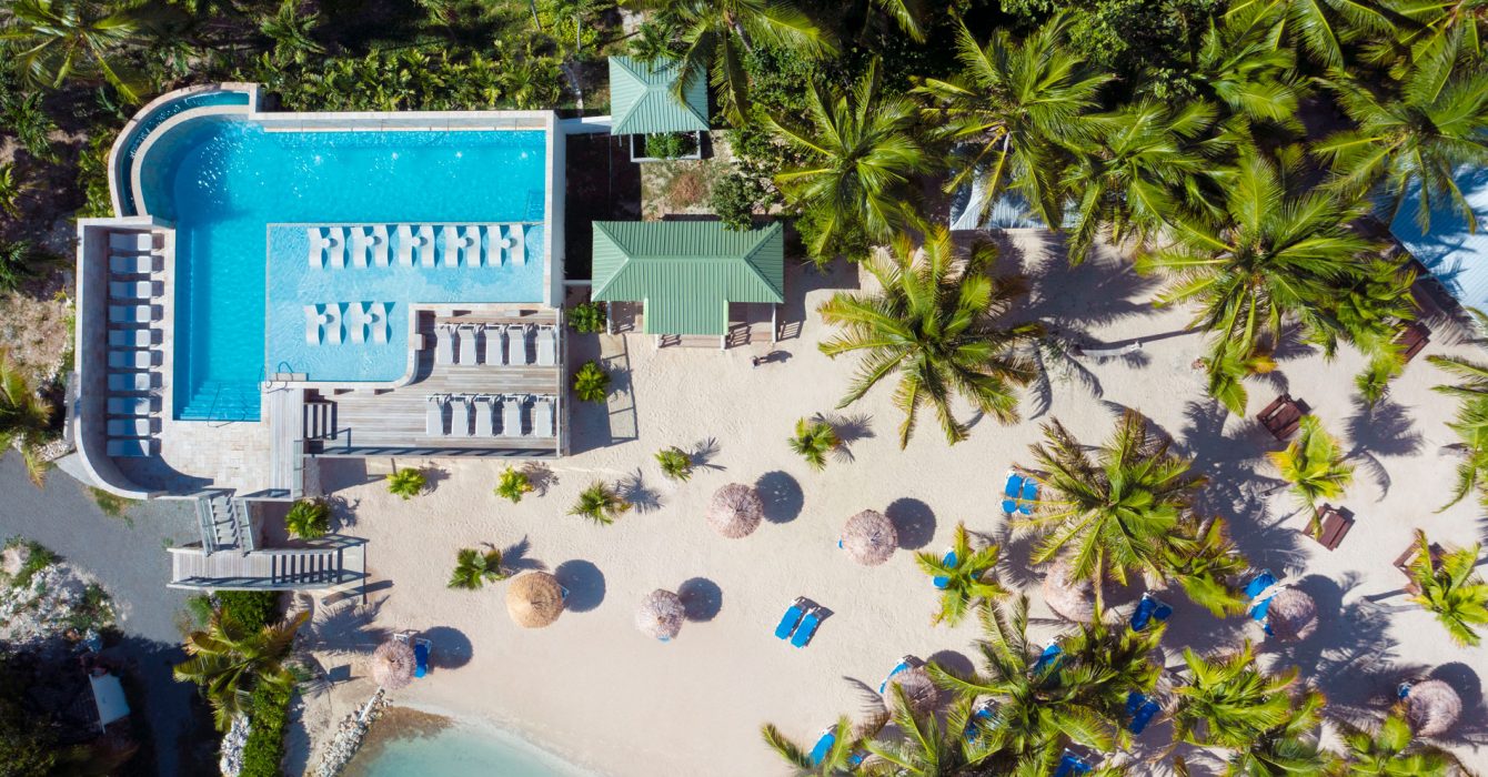 Beach at the Verandah Antigua