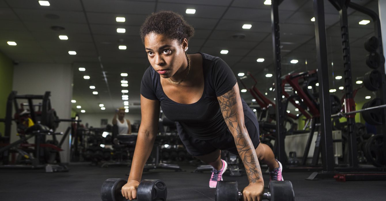 young-woman-training-gym
